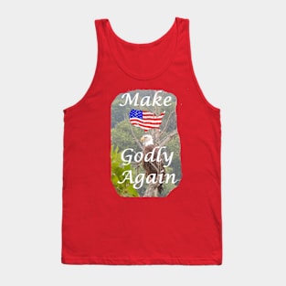 Make America Godly Again with flag Tank Top